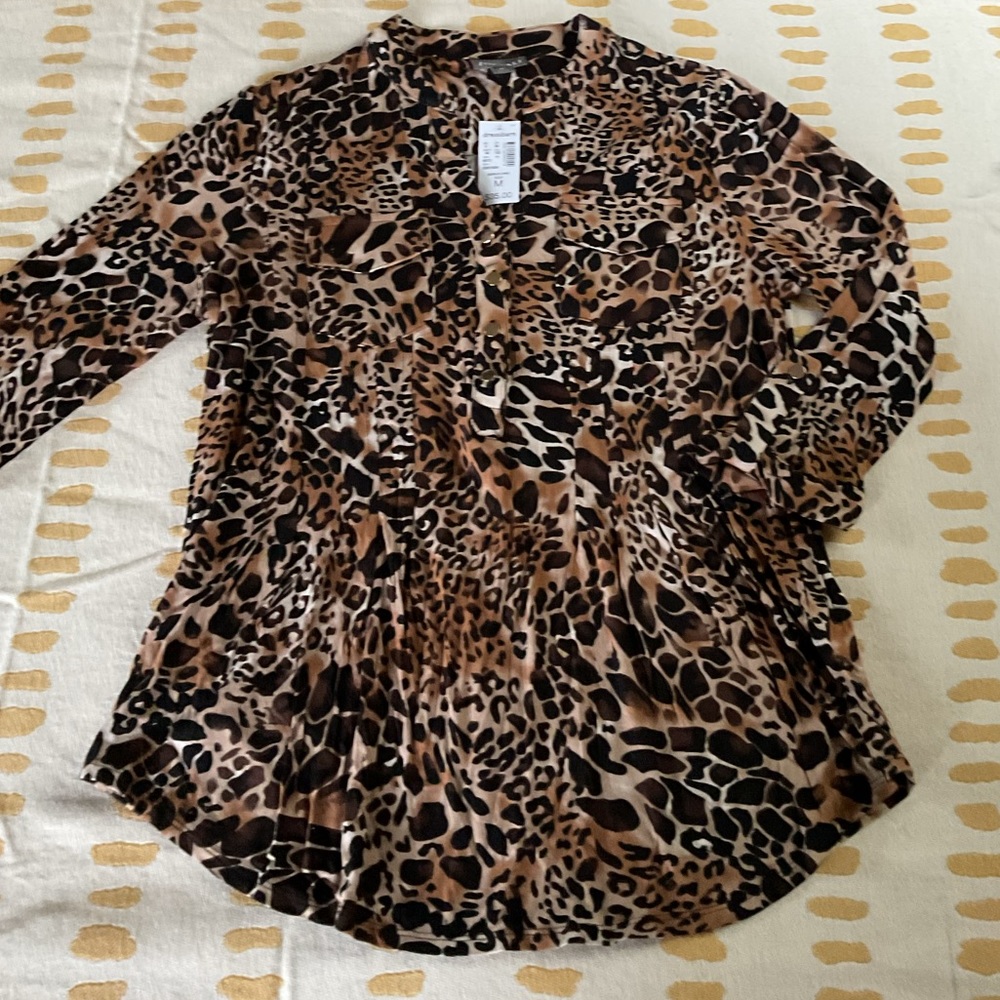 Animal Print Blouse